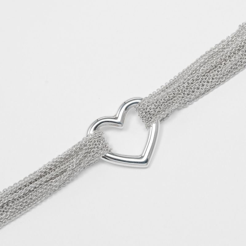 Tiffany & Co Open Heart Toggle Wrist Circumference Approx 16.8cm (6.61in)
