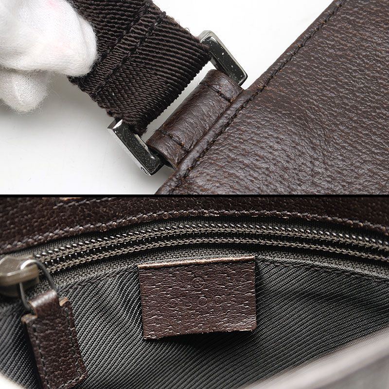 Gucci Shoulder Bag 27639 GG Canvas Beige Depth None