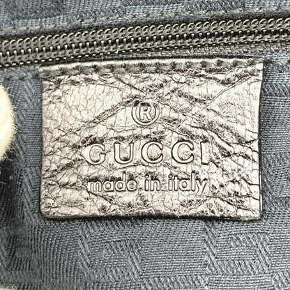 Gucci 113009 Handbag Mini Boston Leather Black Women Men Fashion