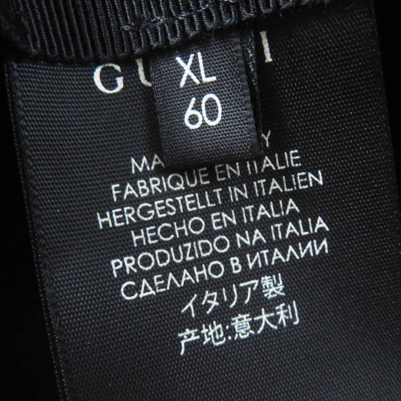 Gucci Rabbit Felt Wide Brim Hat Black Dark Navy XL 60 Genuine