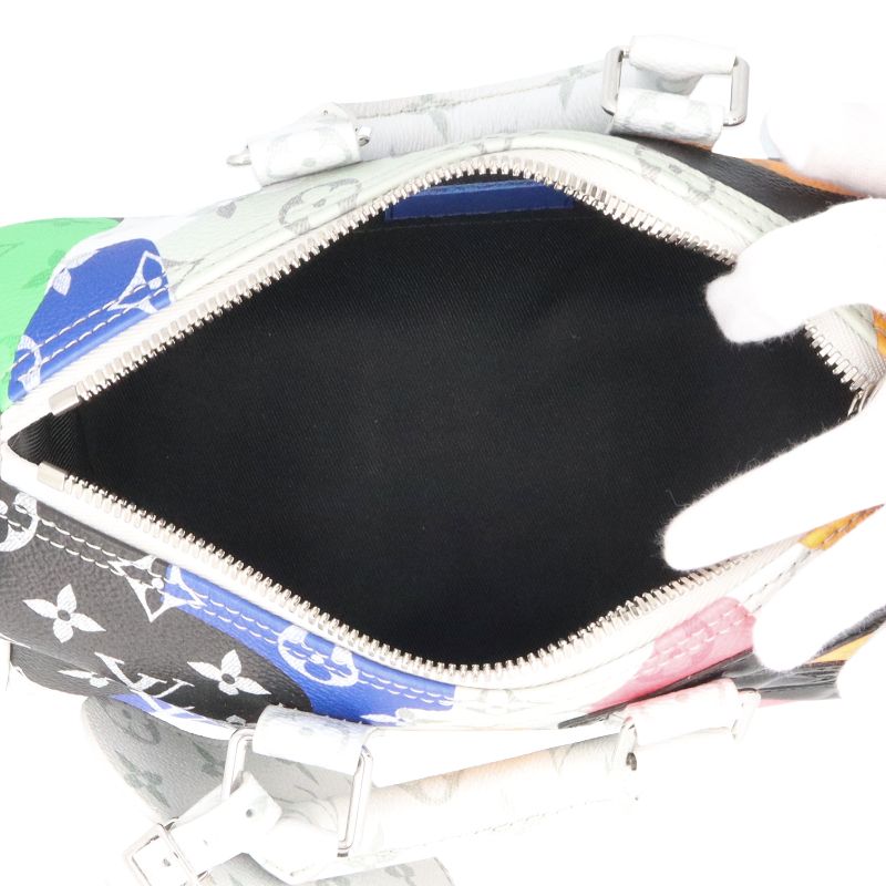 Louis Vuitton Keepall Bandoliere 25 M46701 Monogram Portrait Ladies Boston Bag