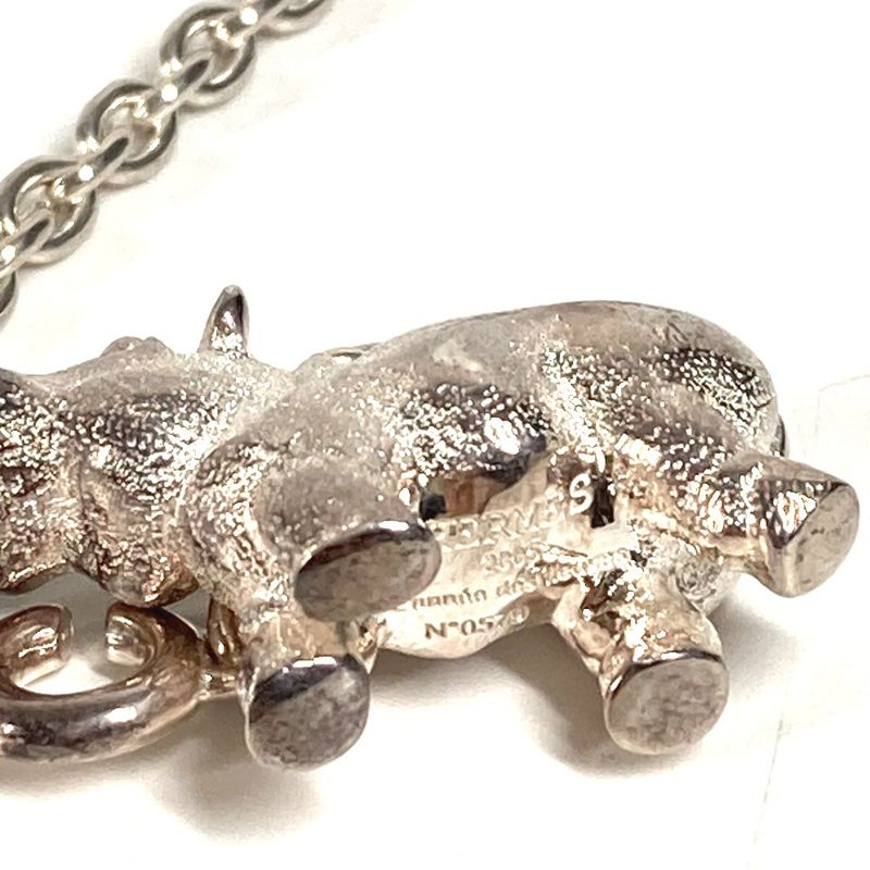 Hermes Charm Hippopotamus Charm Sv925 Silver
