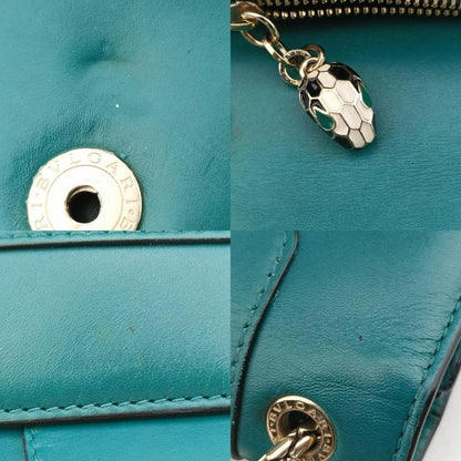 Bulgaribvlgari Serpenti Forever Green Leather Acd1535362