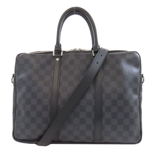 Louis Vuitton N41478 Porte Documents Voyage PM Business Bag Damier Canvas Women