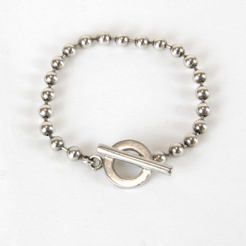 Gucci Ball Chain Bracelet 925 Silver
