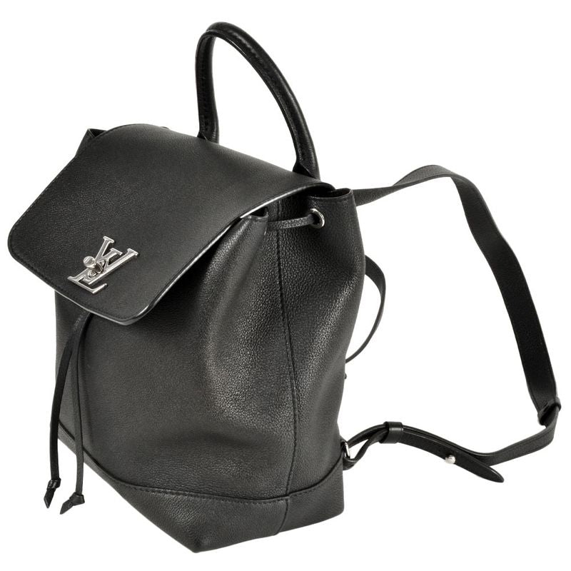 Louis Vuitton Lock Me Backpack Daypack Backpack Grain Calf Leather M41815 Noir
