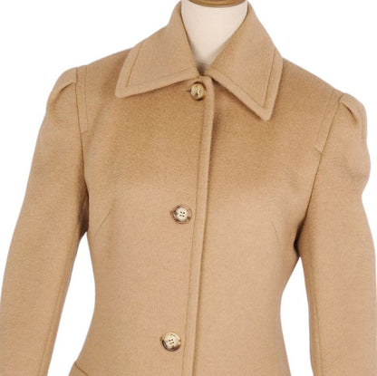 Celine Coat Long Coat Stainless Steel Collar Coat Balmain