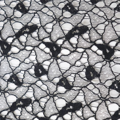 CHANEL P56062 All Lace Knee Length Cami Dress With Coco Mark Hardware Dress