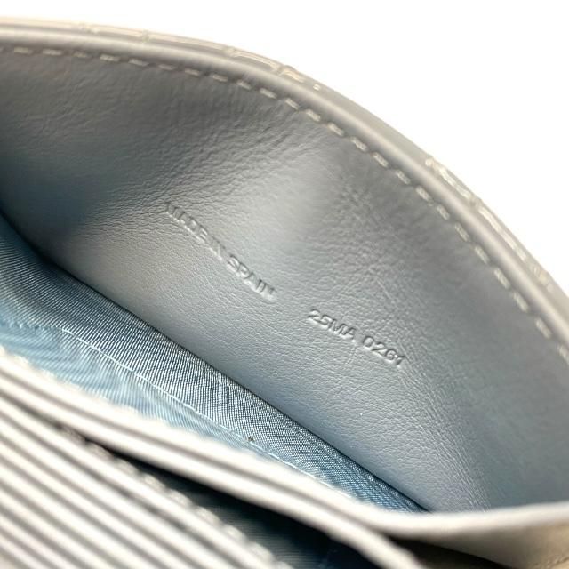 Christian DIOR Lady Dior Jasmine Card Case Cannage Card Holder Patent Calfskin