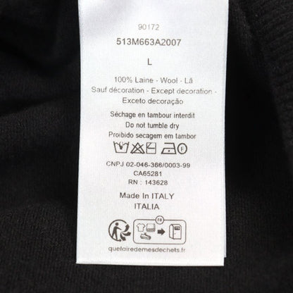 DIOR Homme 25SS 513m663a2007 100% Wool Archives Labels Embroidered Logo