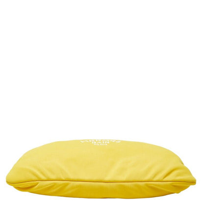 Hermes Trousse Flat Neobain GM Pouch Clutch Bag Yellow Polyamide/elastane