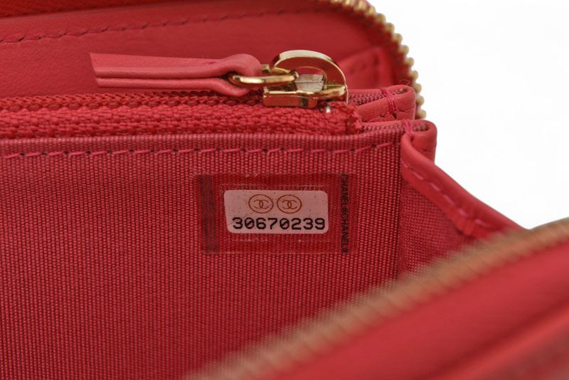 Chanel Wallet Round Zipper Chanel 19 Small Zip Wallet Pink Gold Hardware Ap0948