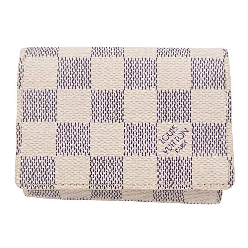 Louis Vuitton Business Card Holder Damier Azure Enveloppe Carte De Visite Card
