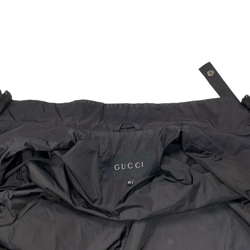 2814 Gucci Nylon Jacket Blouson Size 50 Preowned Men's Black