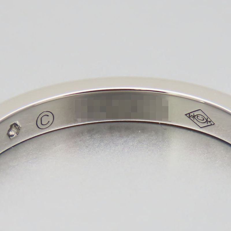 Cartier Ring - Ring Classic Wedding 50 Pt950 Diamond Approx 3.3g Platinum 1PD