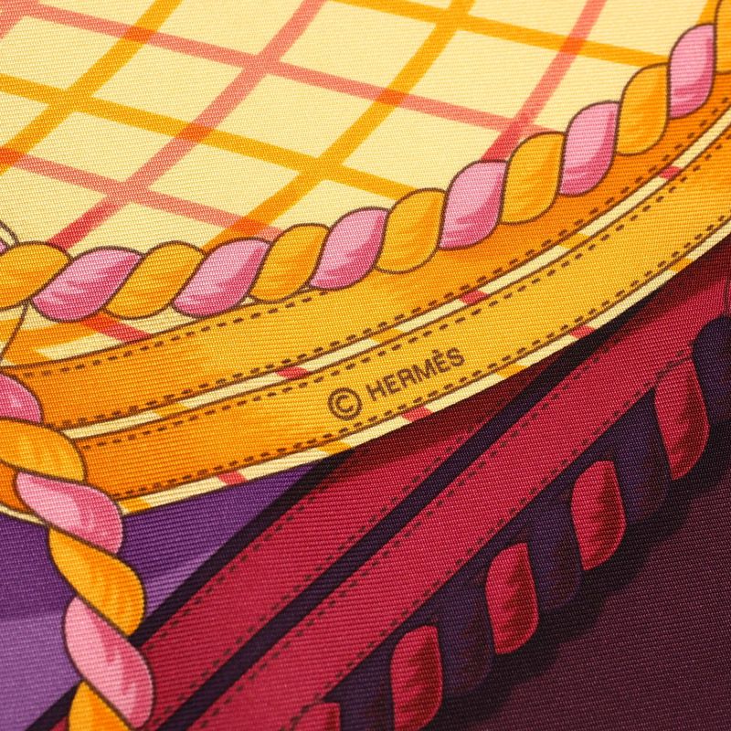 Hermes Grande Tenue Horse Ceremonial Dress Carré 90 Scarf Made In France