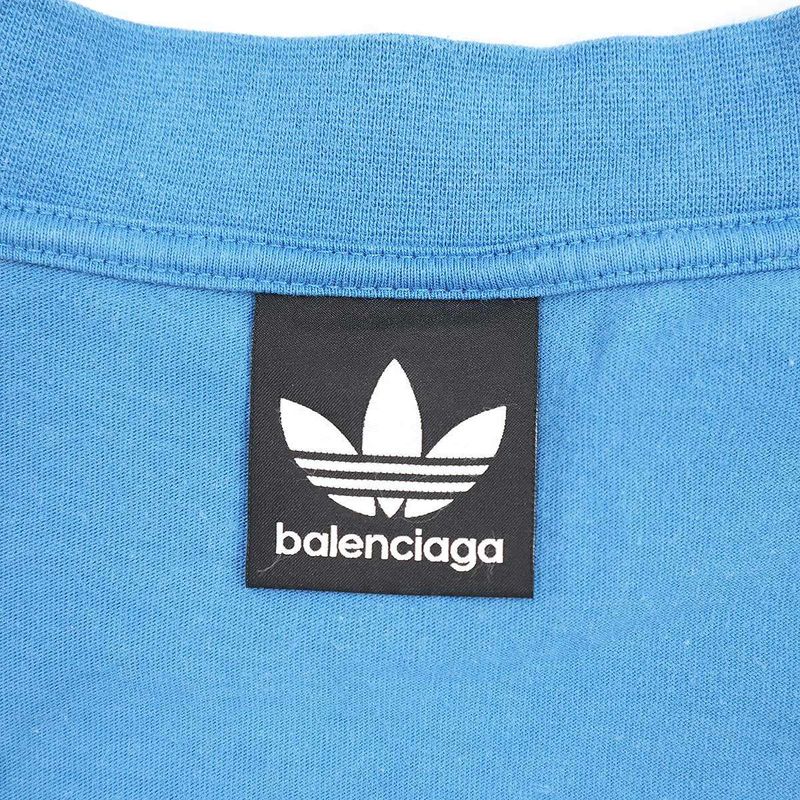 Balenciaga×adidas Balenciaga Adidas 23ss Inside Out Logo Oversize D T-Shirt