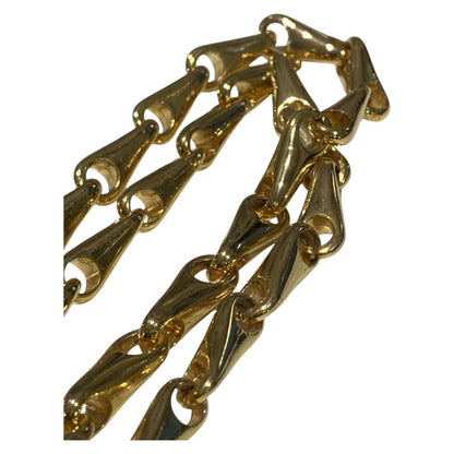 Celine 5: Carriage Circle Plate Necklace Women's Gold - Celine