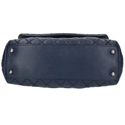 Chanel Top Handle Caviar Skin Chain Shoulder Bag Women