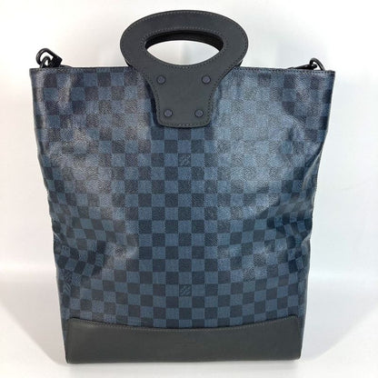 Louis Vuitton Handbag Tote NS N51100 Damier Cobalt Canvas Navy