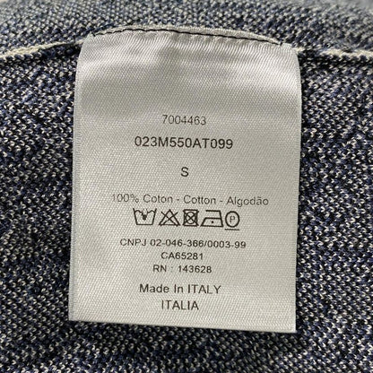 Dior/christian Dior Long Sleeve Shirt Size S Men's - Black X Ivory X Navy