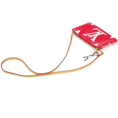 Louis Vuitton Monogram Giant Pochette Double Zip Crossbody Shoulder Bag M67561