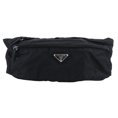 Prada Waist Pouch Nylon NERO Black Unisex Body Bag