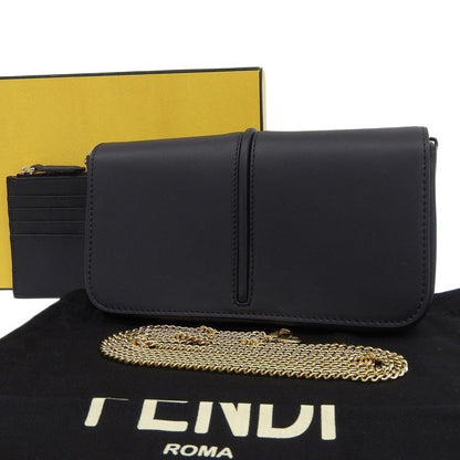 Fendi Chain Shoulder Black Bag
