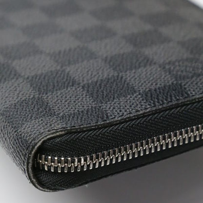 Louis Vuitton N63077 Damier Graphite Round Zipper Zippy