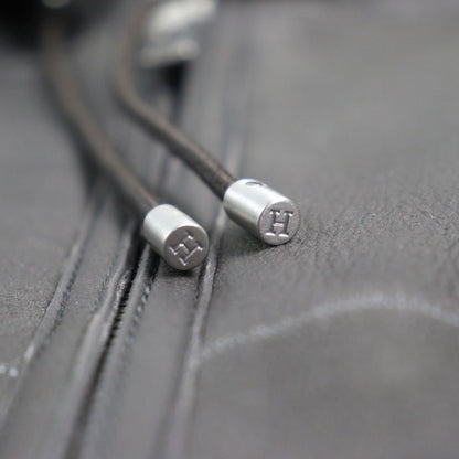 Hermes 053265hatc54 Sheepskin Leather Cowhide H Logo Zip Reversible Double Face