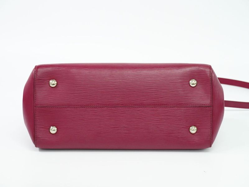 Authentic Louis Vuitton LV Marly MM Epi Leather 2WAY Shoulder Bag Handbag