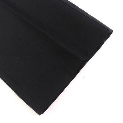 Louis Vuitton 24SS Wool Silk Sideline Straight Long Pants Black 36 Made In