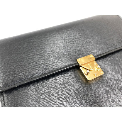 Yves Saint Laurent Clutch Bag Second Bag Black