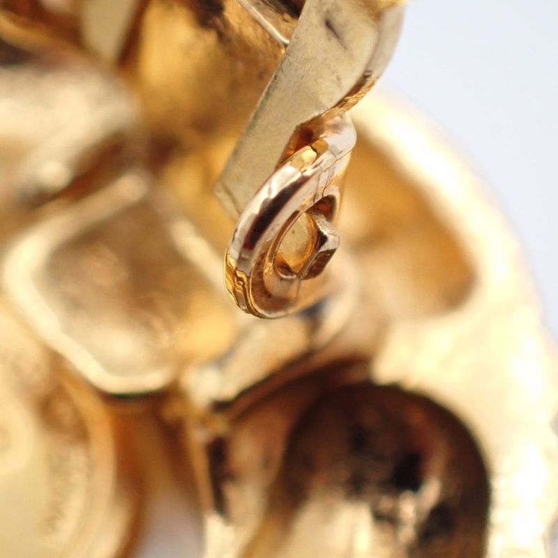 Chanel Earrings Pearl Gold 61ka992