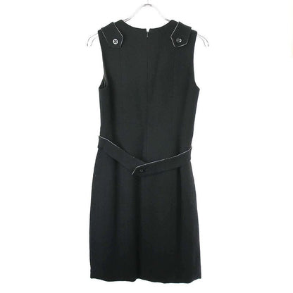 Chanel 06a Classic Sleeveless Dress P29424w03805 Black 36