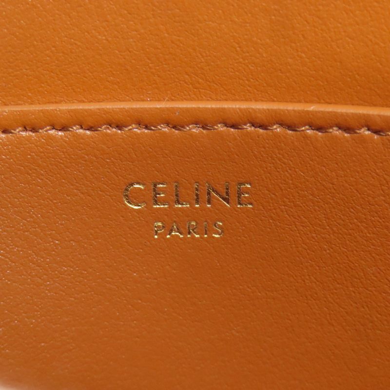 Celine Cadenas Motif Shoulder Bag Calf Women