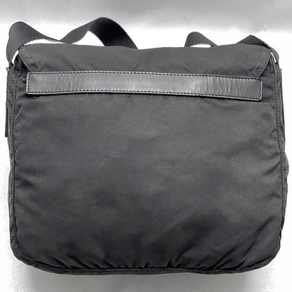 Prada Shoulder Bag Black NERO Tessuto Bt8994