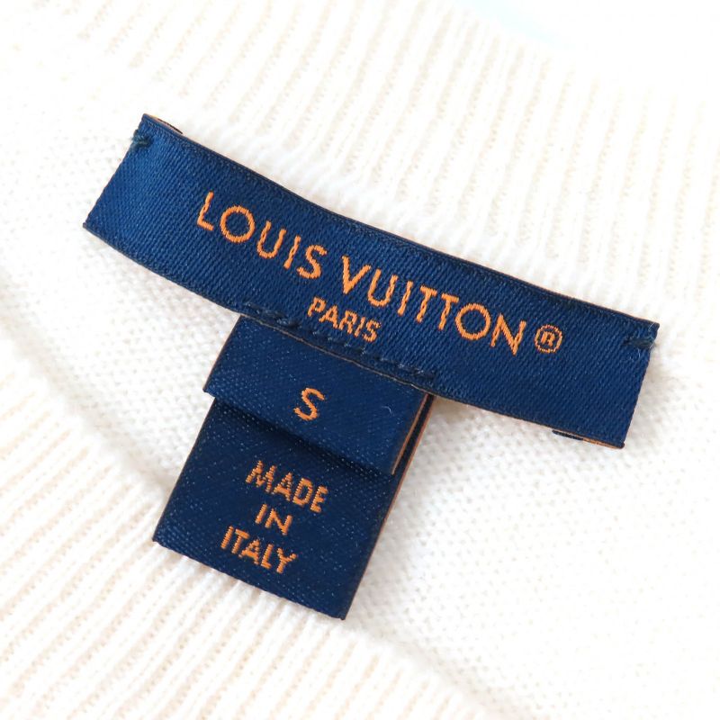 Louis Vuitton 2024 1abt67 Cashmere Pullover 99% Cashmere Dring Long Sleeve Knit