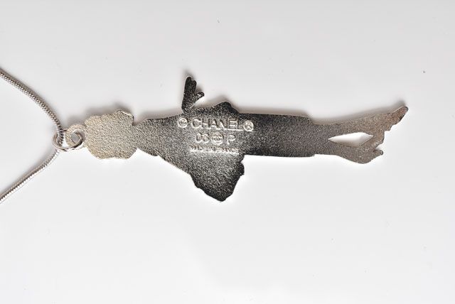 Chanel Necklace Pendant Charm Mademoiselle Motif