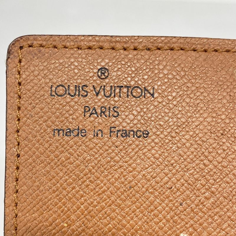 Louis Vuitton Card Case Monogram Porte Cult Cles Diplession M60937 Brown Men