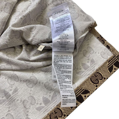 2999 Gucci×adidas GG Cotton Polo Shirt Size S Men Brown Trefoil 700497 Preowned