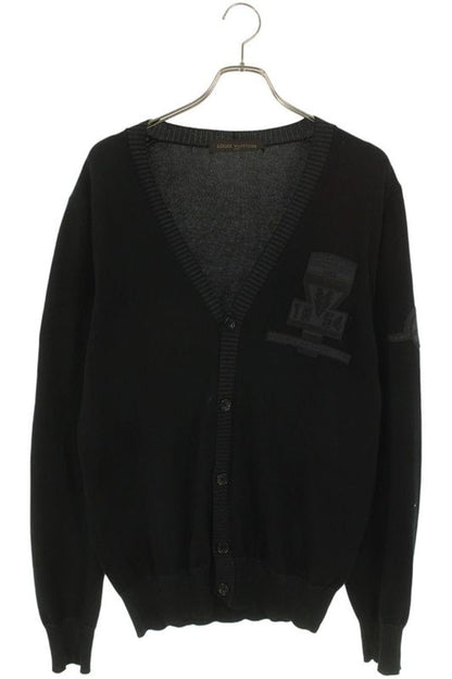 Louis Vuitton 13AW Hbn13wmm7 Cardigan With Patches Men's XL