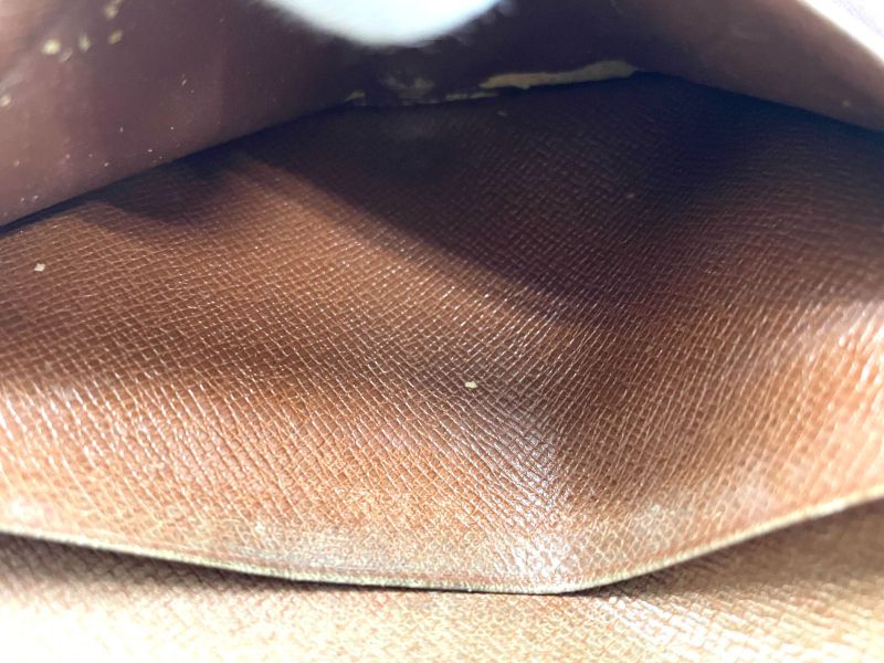 Louis Vuitton Monogram Porte Monet Vieux Trésor M61730 Foldable Wallet L-shape