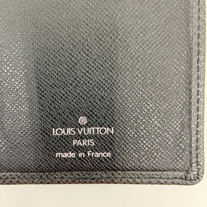 Louis Vuitton Taiga Porto Cult Credit Bifold Long Wallet Wallet M31002 Black