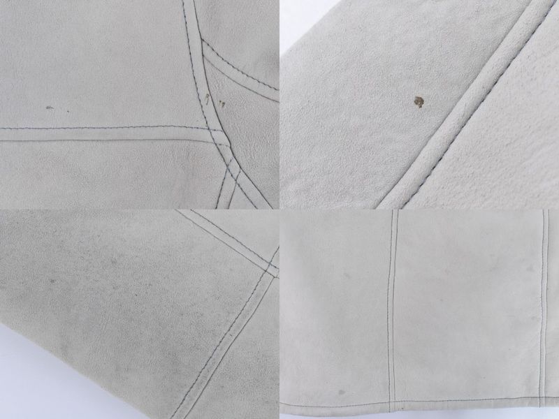 Authentic Loewe Lambskin Leather Estimated Mouton Long Coat Hooded Outerwear 36