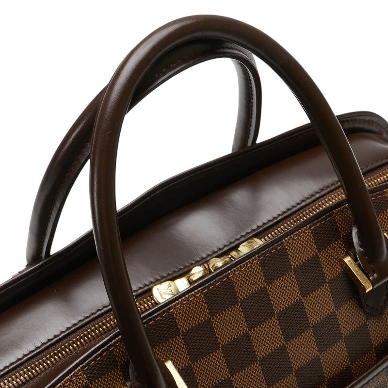 Louis Vuitton Damier Sarria Orizontal N51282 Brown PVC Leather Women Louis