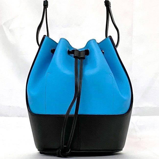 Loewe Shoulder Bag Light Blue Black Balloon