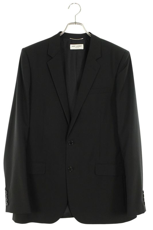 Saint Laurent Paris 331496 Y595h Notched Lapel Tailored Jacket Men's 50