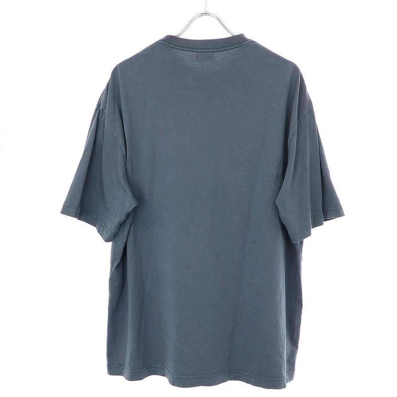 Balenciaga 23ss Medium Fit T-Shirt Medium Fit T-Shirt 612966 Tnvg7 Blue L