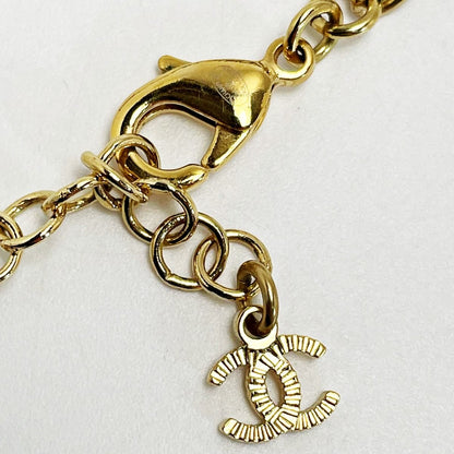 Chanel Leather Ribbon A22a Black Necklace Metiers D'art Women's Accessories